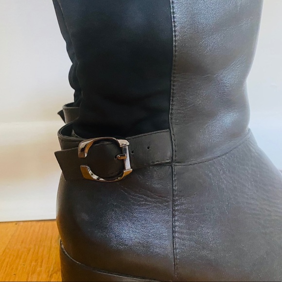 Knee-High Leather Riding Boots - Picture 8 of 8